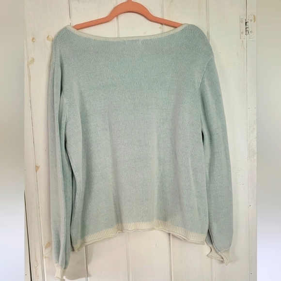 Maurices Soft Salty Soul Beach V Neck Sweater - Picture 7 of 11